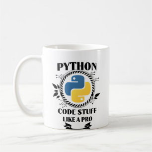 Python programming coffee mug