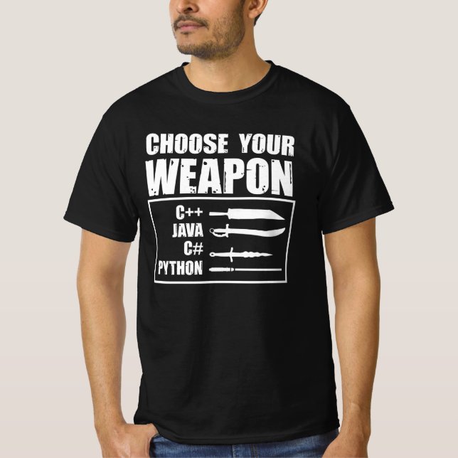 Python Programming, Programmer, Coder T-Shirt (Front)