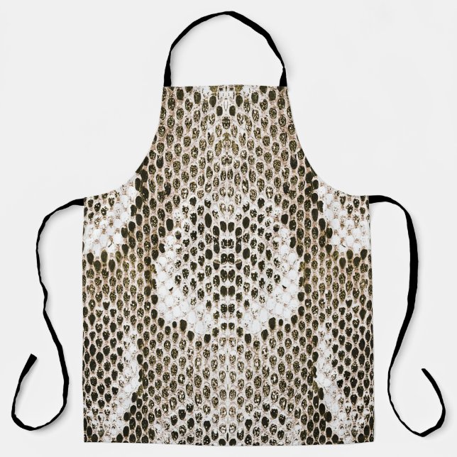 Python Skin: Animal Pattern Design Apron (Front)