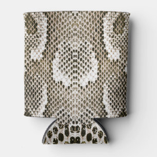 Python Skin: Animal Pattern Design Can Cooler