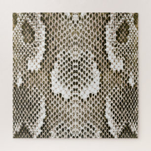 Python Skin: Animal Pattern Design Jigsaw Puzzle