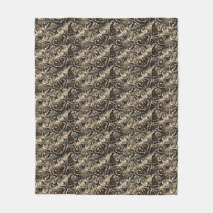 Python Skin  Fleece Blanket