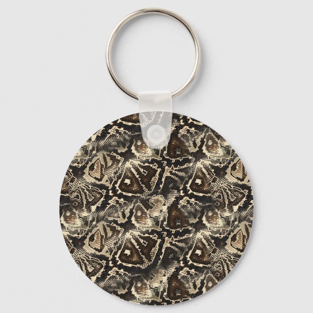 Python Skin  Key Ring (Front)