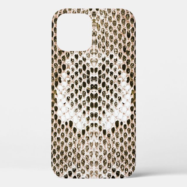 python skin, snake pattern, animal skin pattern de Case-Mate iPhone case (Back)