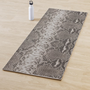 Python Snake Skin Animal Print Yoga Mat