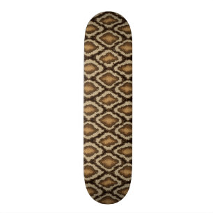 Python snake skin pattern 2 skateboard