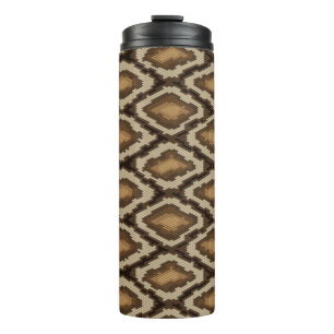 Python snake skin pattern 2 thermal tumbler