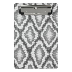 Python snake skin pattern mini clipboard