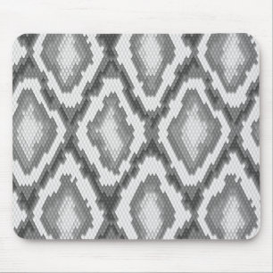 Python snake skin pattern mouse pad