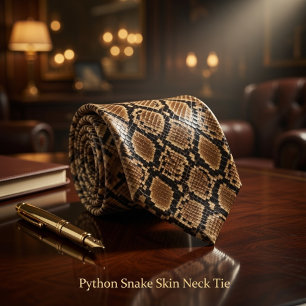 Python Snake Skin  Tie
