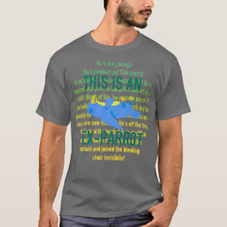 Python This is an ExParrot Gif python T-Shirt