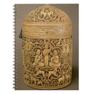 Pyx with relief depicting the pleasures of courtly spiral notebook