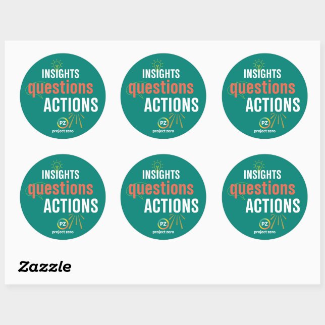 PZ Insights, Actions, Questions Sticker (Sheet)