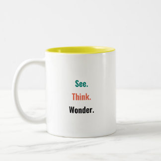 PZ "See. Think. Wonder." Mug