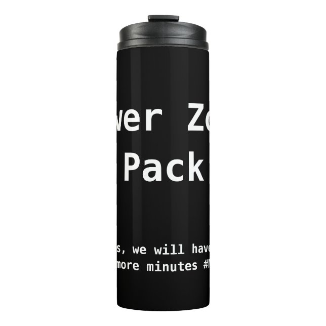PZP Water Bottle (Front)