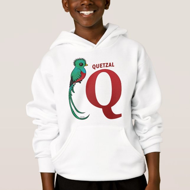Q for Quetzal (Front)