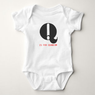 Q is for Quantum Baby Bodysuit