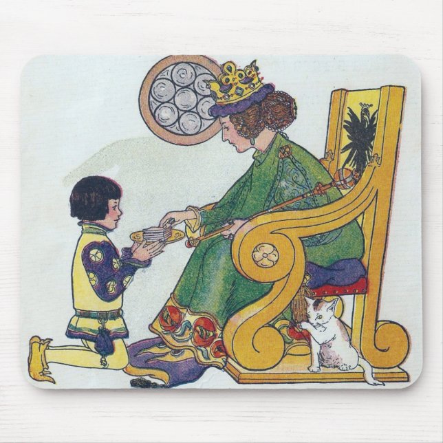 Q is for Queen Mouse Pad (Front)