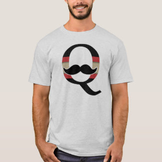 Q Moustache T-Shirt