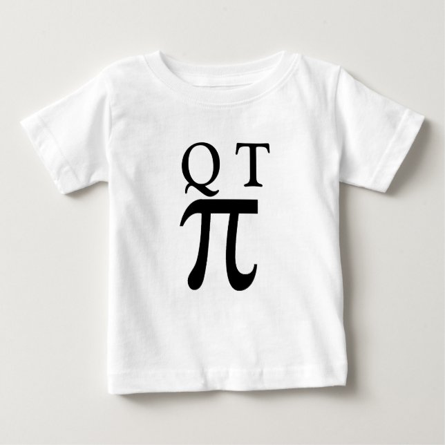 Q T Pi  aka Cutie Pie  Baby T-shirt (Front)