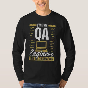 QA Engineering Code Testing Quality Assurance Soft T-Shirt