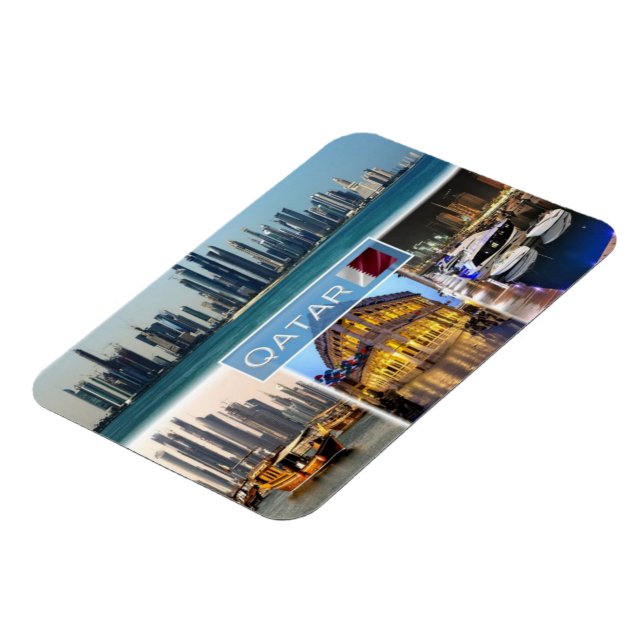 QA Qatar - Magnet (Left Side)