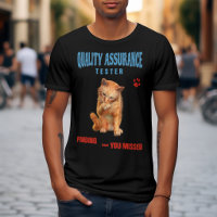QA Tester Cat Humour