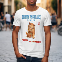 QA Tester Cat Humour
