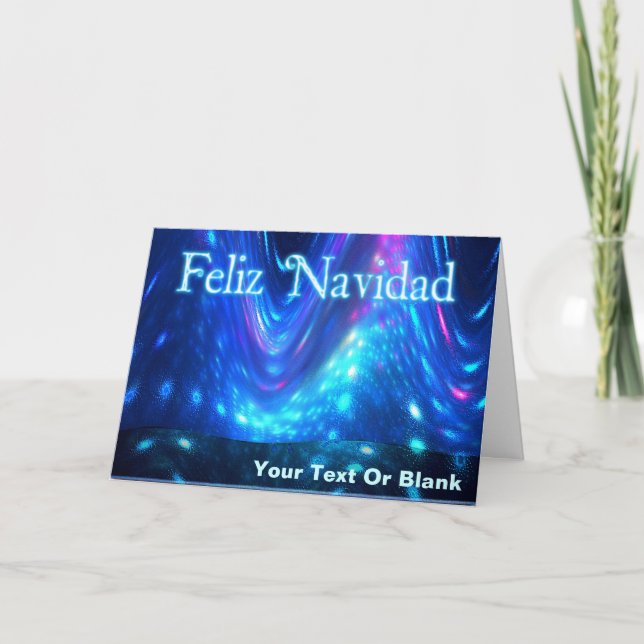 Qaanaaq - Feliz Navidad Holiday Card (Front)
