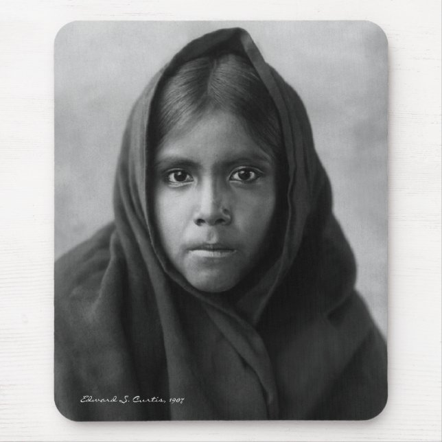 Qahatika Girl Mouse Pad (Front)