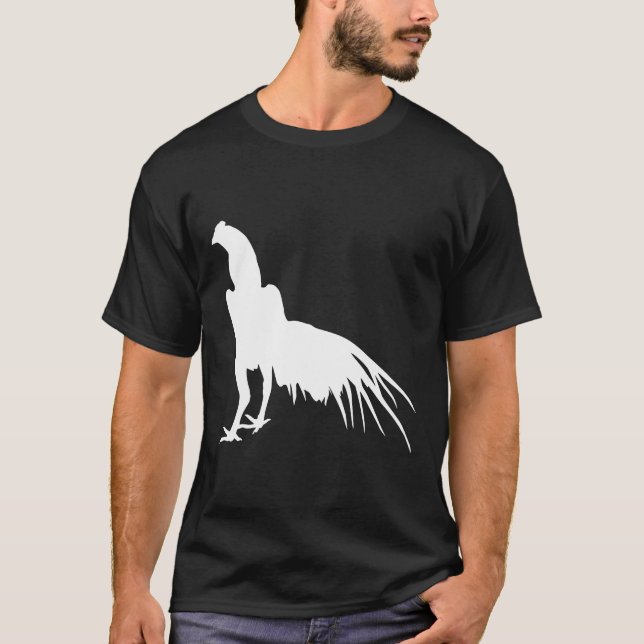Qaib Thai Rooster Chicken  T-Shirt (Front)