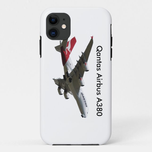 Qantas Airbus A380 Aircraft Case-Mate iPhone Case (Back)