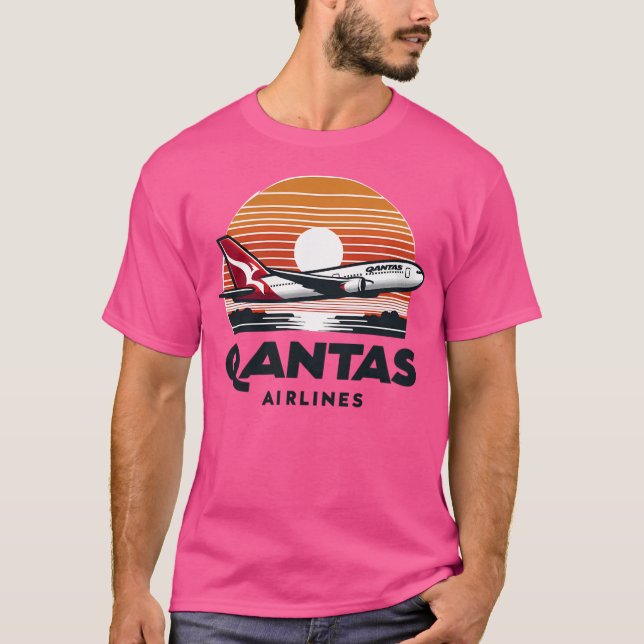 Qantas Airlines T-Shirt (Front)