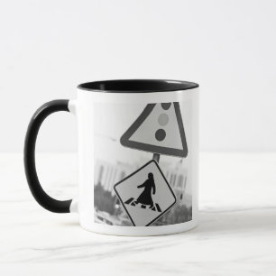 Qatar, Ad Dawhah, Doha. Arabian Pedestrian 2 Mug