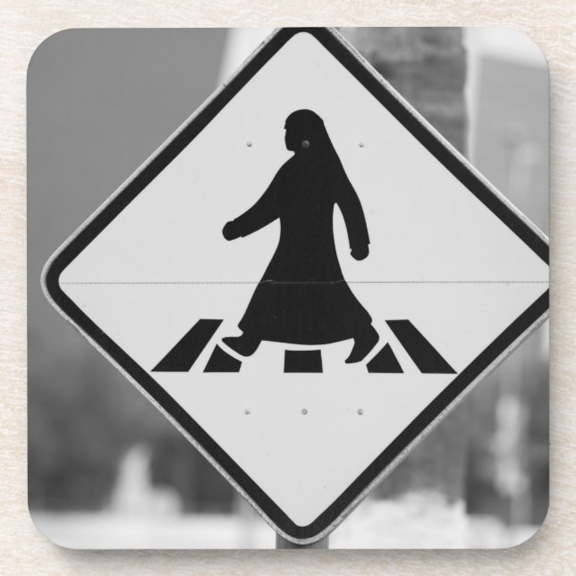 Qatar, Ad Dawhah, Doha. Arabian Pedestrian 3 Coaster (Front)