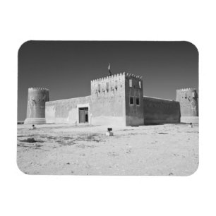 Qatar, Al Zubarah. Al-Zubara Fort (b.1938) now Magnet