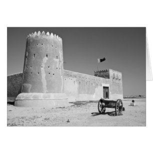 Qatar, Al Zubarah. Al-Zubarah Fort (b.1938) now