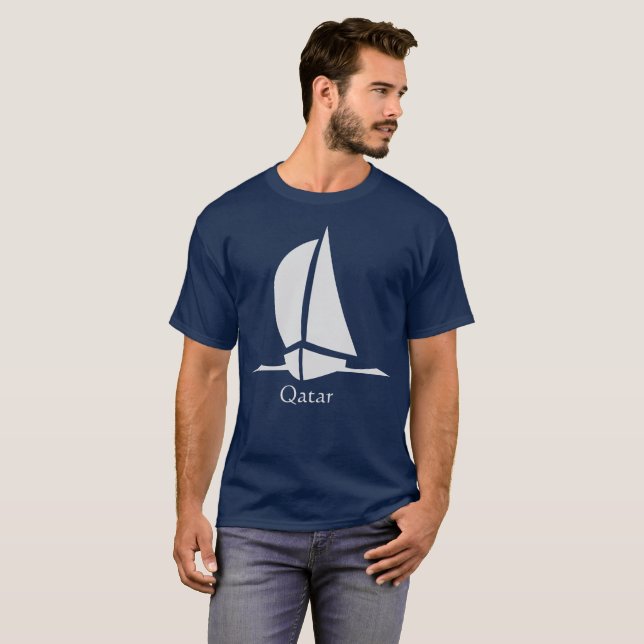 Qatar - Boat T-Shirt (Front Full)