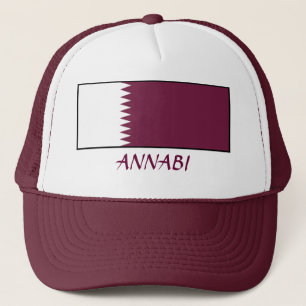 Qatar Flag "ANNABI" Trucker Hat