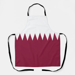 Qatar Flag Apron
