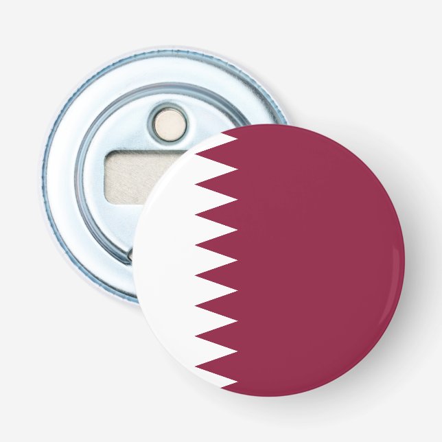 Qatar Flag Bottle Opener (Front)