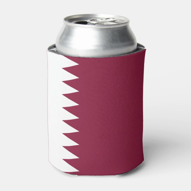 Qatar Flag Can Cooler (Can Front)