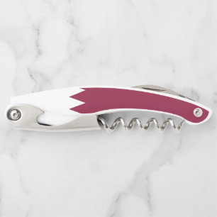 Qatar flag corkscrew