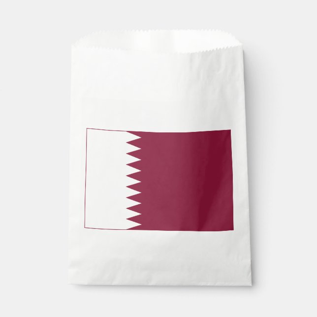 Qatar Flag Favour Bags (Front)