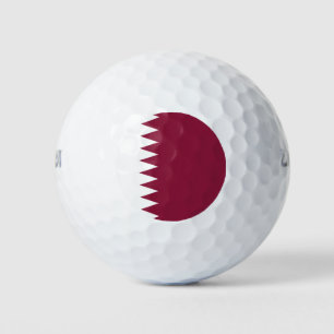 Qatar Flag Golf Balls