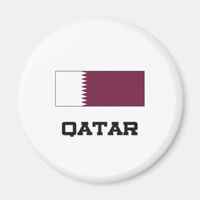 Qatar Flag Magnet (Front)