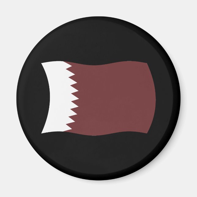 Qatar Flag Magnet (Front)
