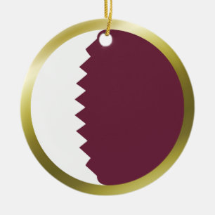 Qatar Flag Ornament