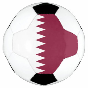 Qatar Flag Soccer Ball