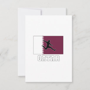 Qatar Football Soccer National Team Card